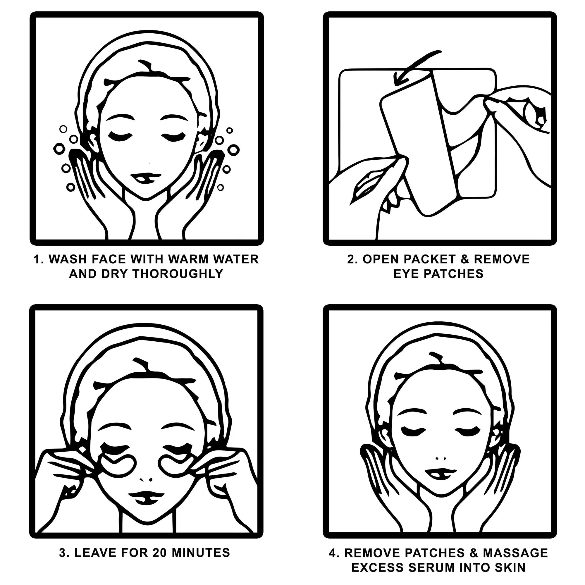 TONYMOLY Timeless Ferment Snail Eye Mask شرائح العين بالحلزون