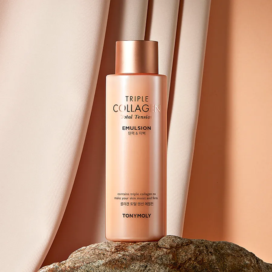 TONYMOLY Triple Collagen Total Tension Emulsion مستحلب البشرة بالكولاجين