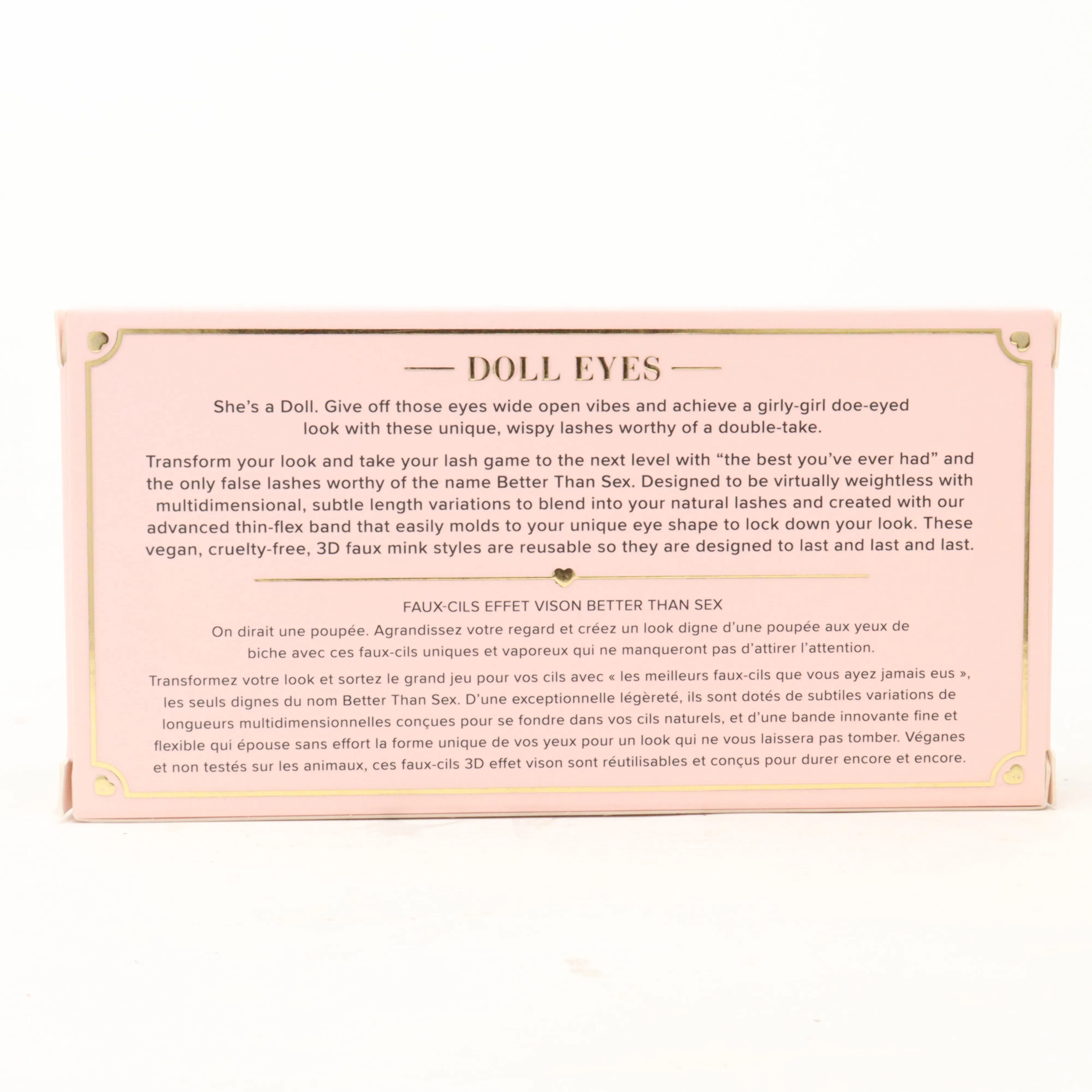 Too Faced Doll Eyes Better Than SXX Faux Mink False Lashes  / New With Box