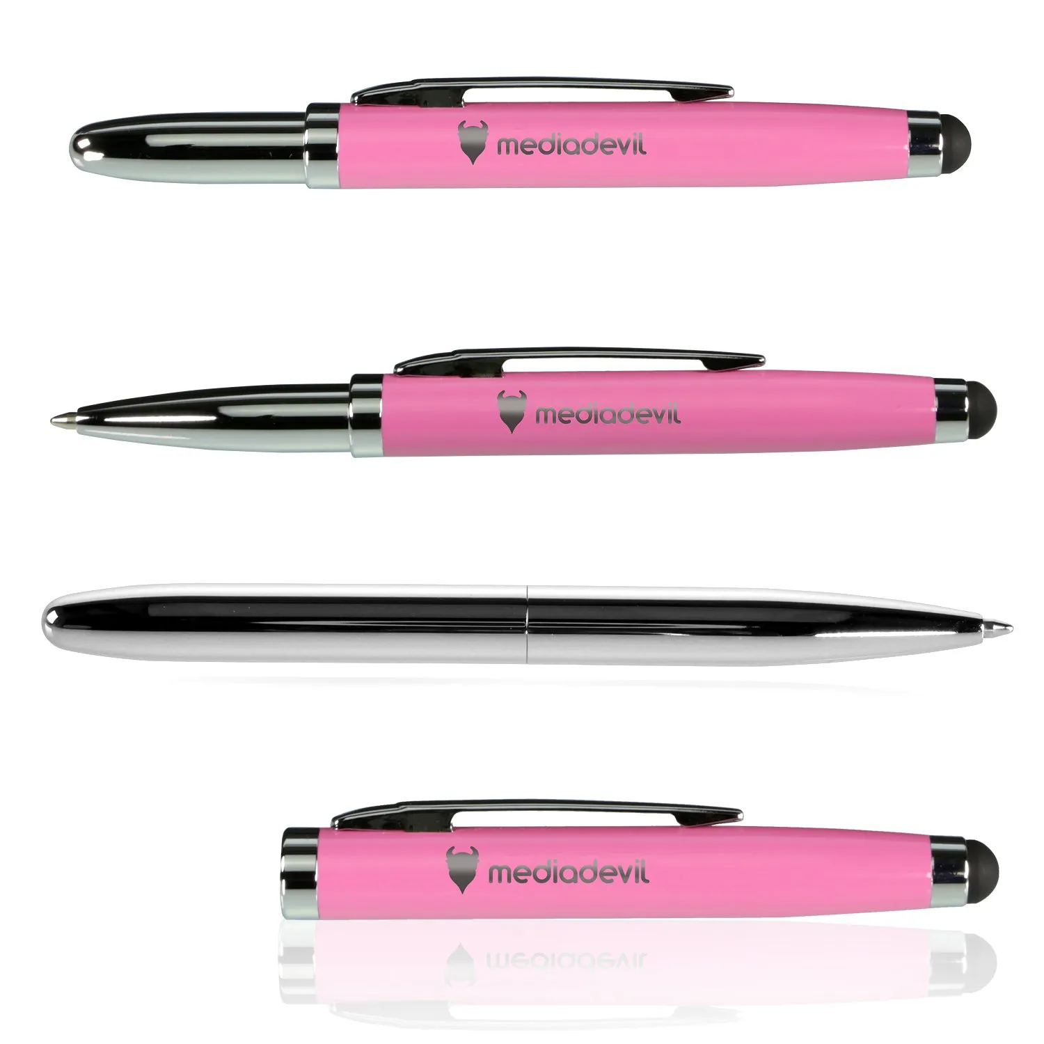 Touchscreen Stylus (Executive) with Biro Ballpoint Pen | Magicwand