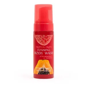 Tropical Fruits 140ml Strawberry & Papaya Foaming Body Wash