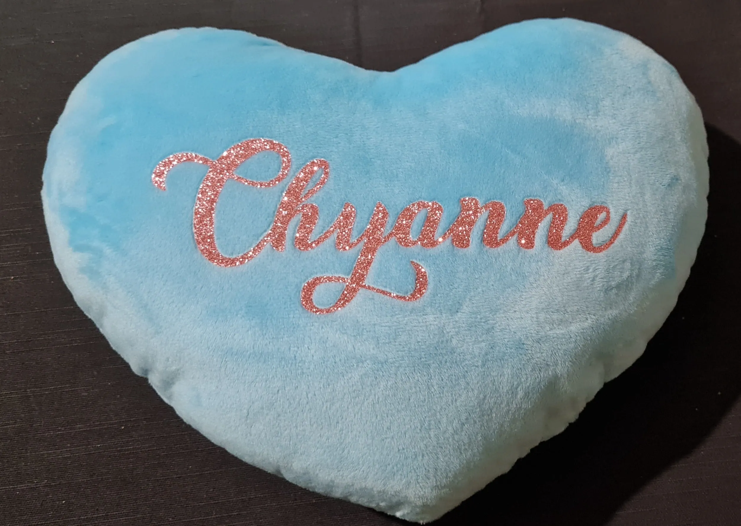 Unique personalised heart shaped cushions - customised affirmation pillows *As seen in The Only Way Is Essex*