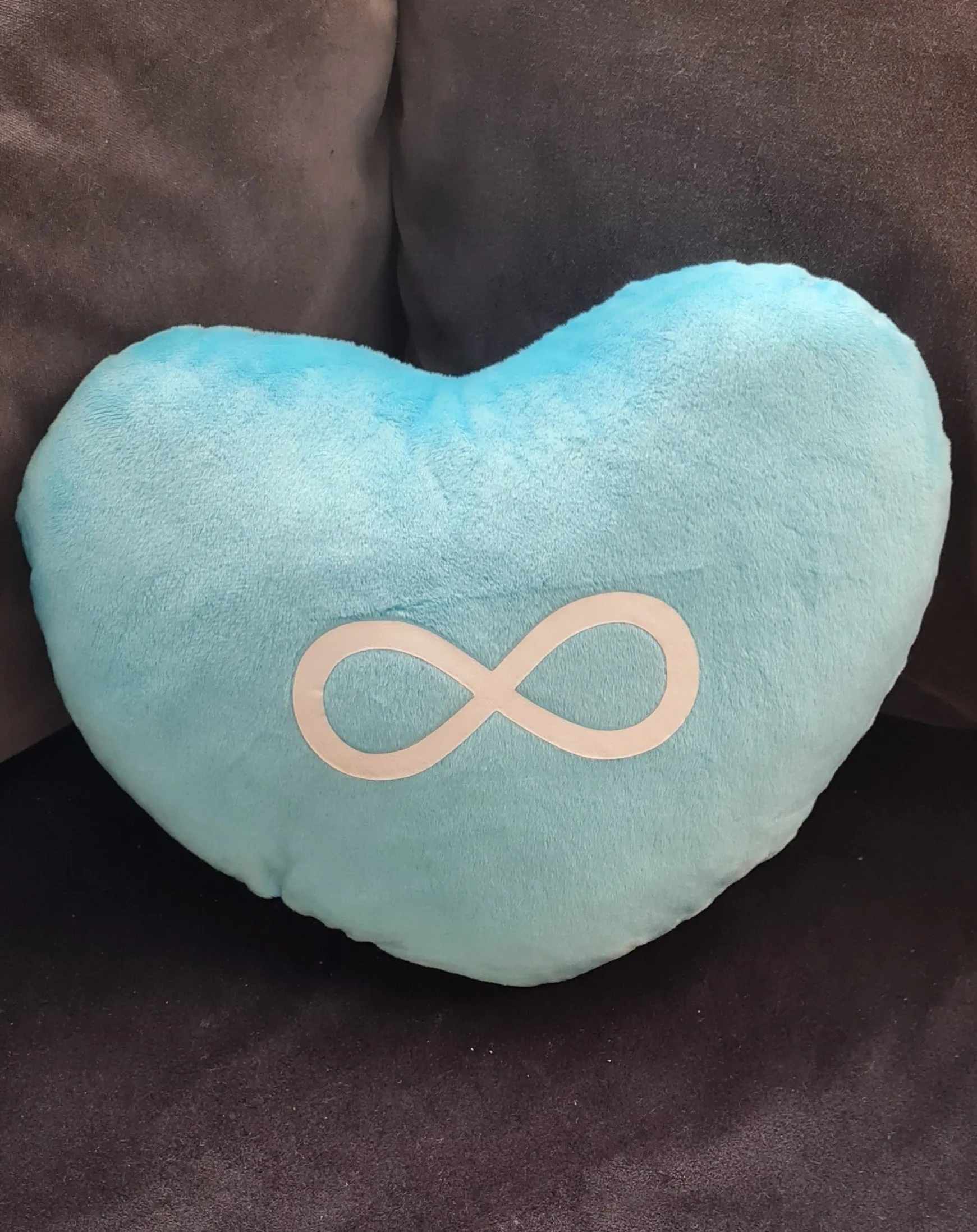 Unique personalised heart shaped cushions - customised affirmation pillows *As seen in The Only Way Is Essex*