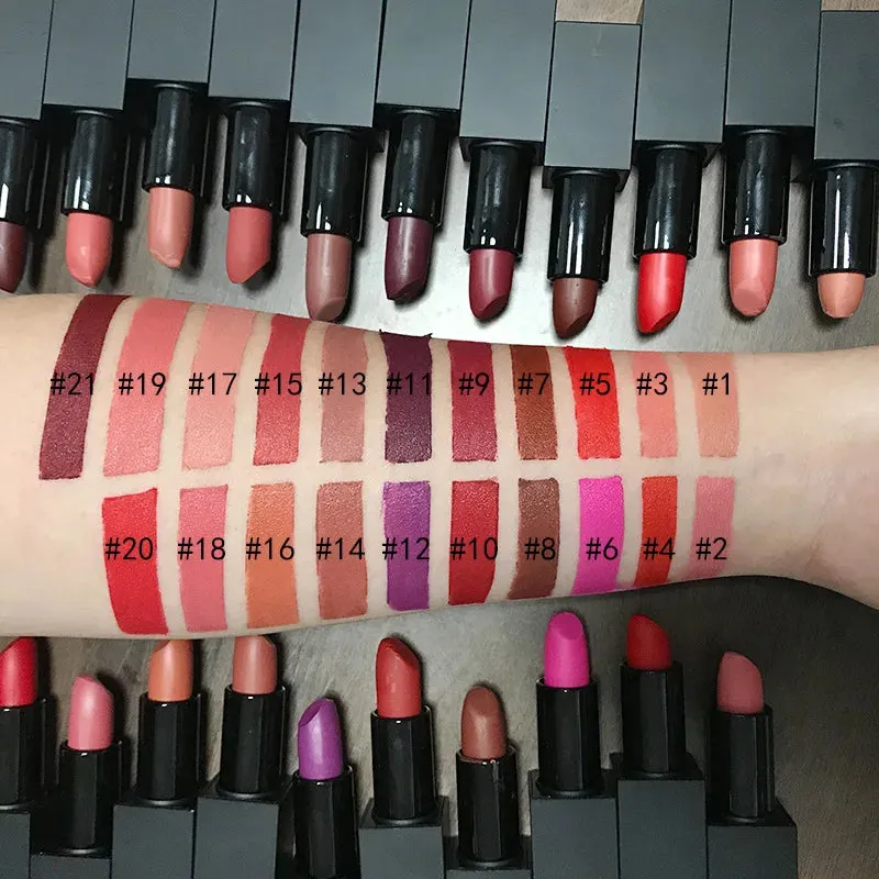 Vegan Matte/Cream Lipstick (21 colors)