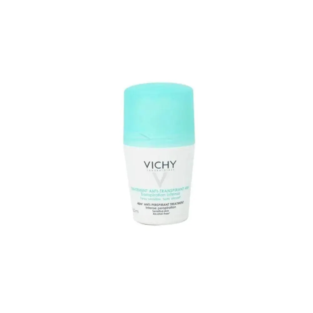 Vichy Deodorant Regular Roll On 50ml Green Cap