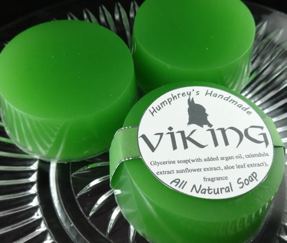 VIKING Soap | Men's Shave & Shampoo Soap | Drakkar Noir Type | Lavender Spice Cedarwood