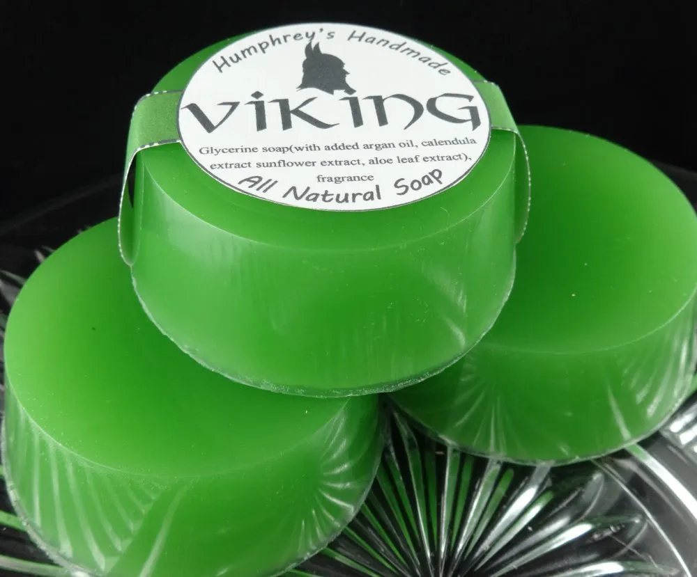 VIKING Soap | Men's Shave & Shampoo Soap | Drakkar Noir Type | Lavender Spice Cedarwood