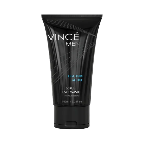 Vince Men Lightnix Active Scrub Face Wash 100ml