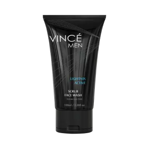 Vince Men Lightnix Active Scrub Face Wash 100ml