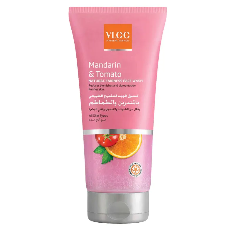 Vlcc - Mandarin & Tomato Natural Fairness Face Wash 150ml