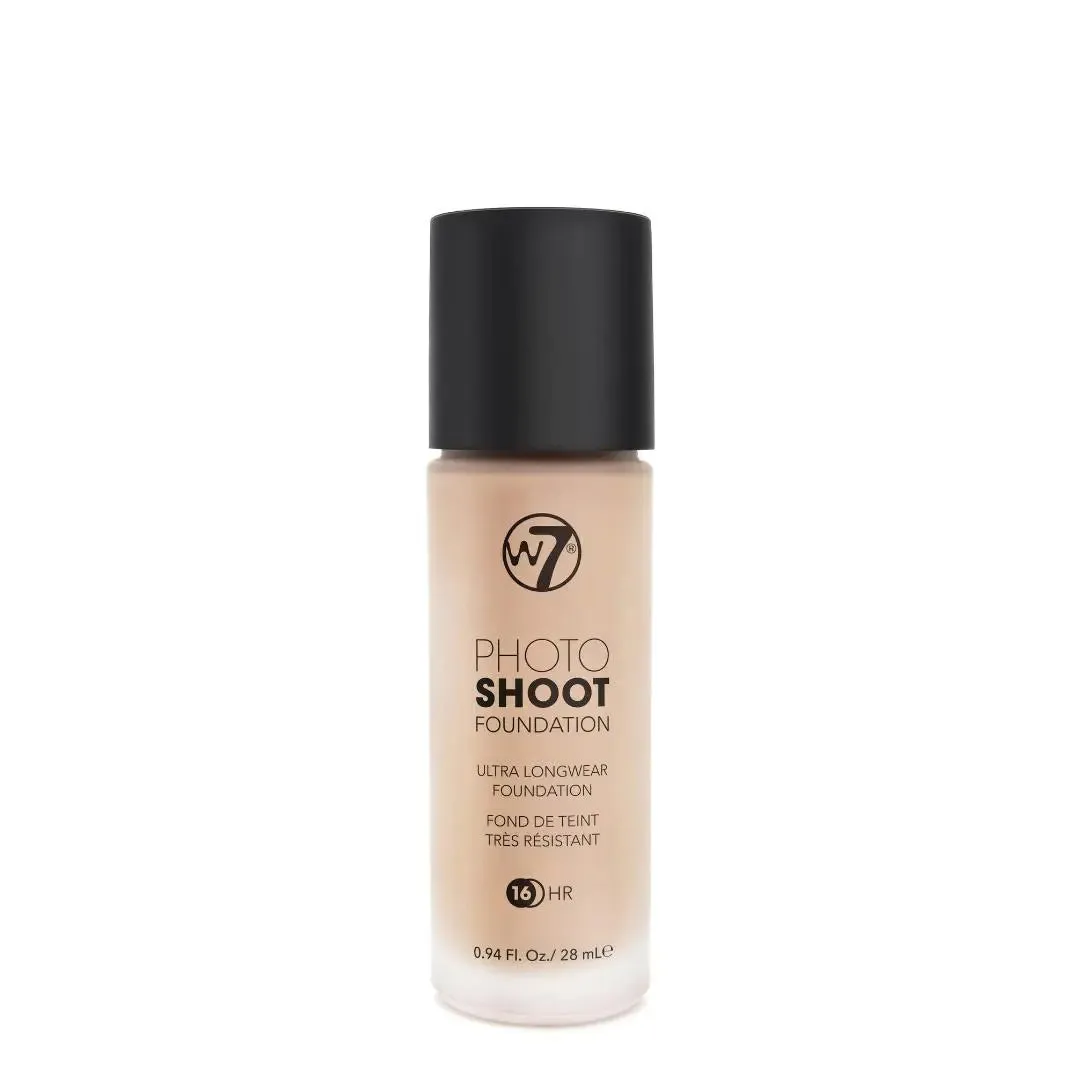 W7 Photo Shoot 16 Hour Foundation - Buff