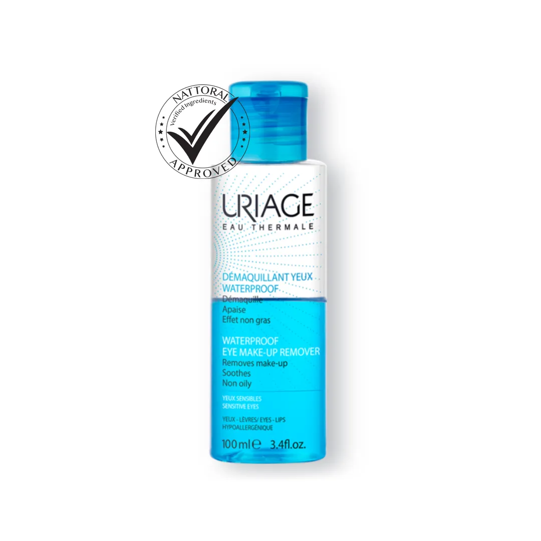 Waterproof Eye Makeup Remover-100ml- Uriage