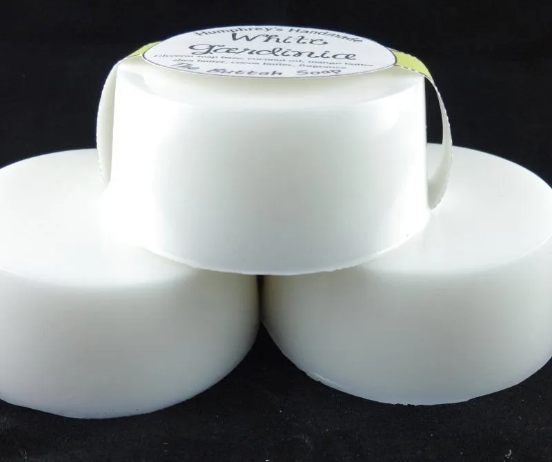 WHITE GARDENIA Butter Soap | Cocoa Butter | Shea Butter | Mango Butter
