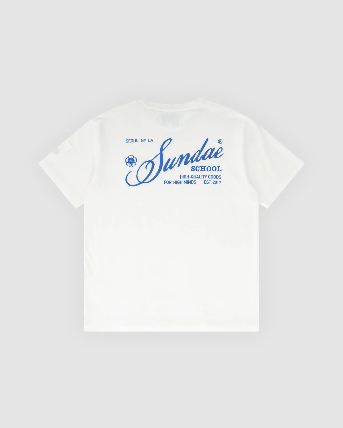 WHITE SUNDAE PATCH T-SHIRT