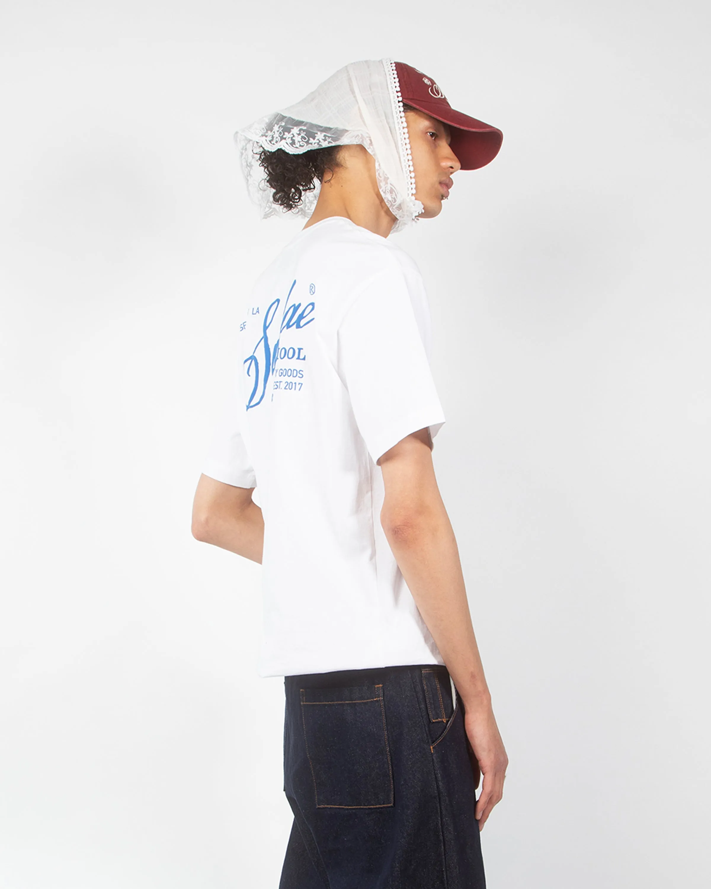 WHITE SUNDAE PATCH T-SHIRT