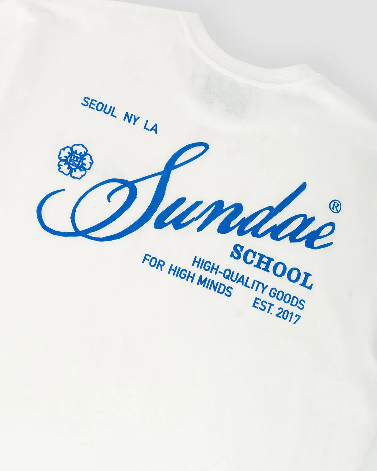 WHITE SUNDAE PATCH T-SHIRT