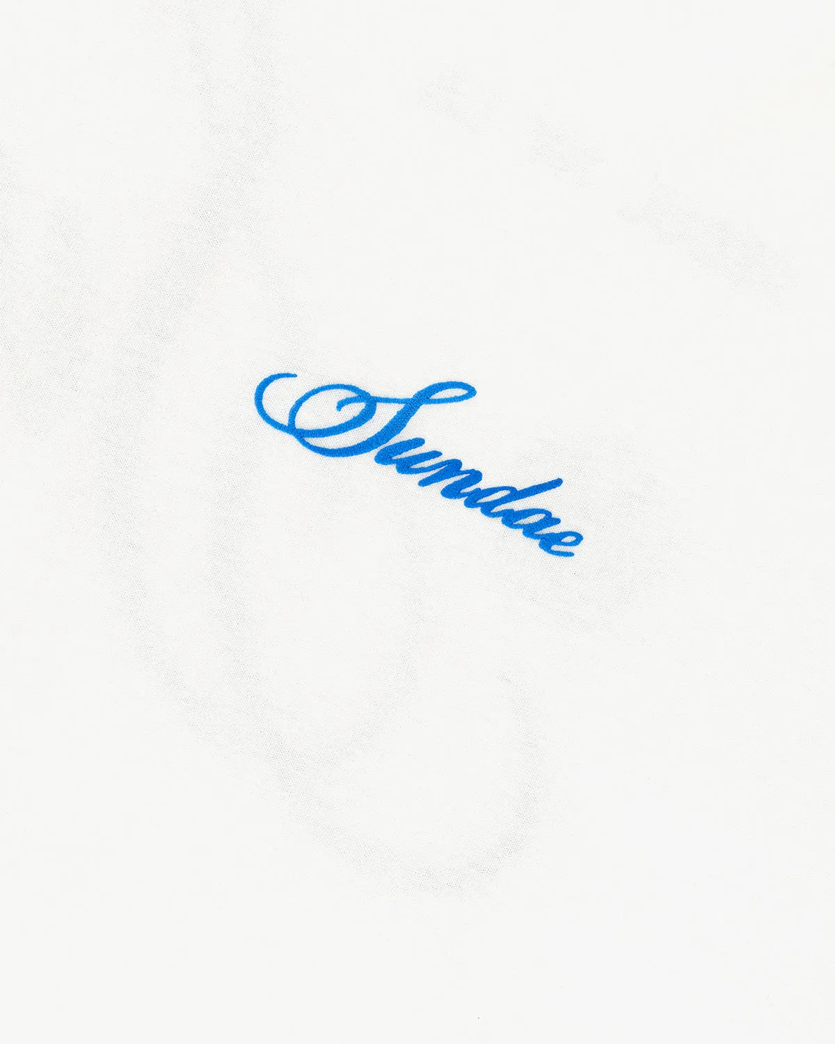 WHITE SUNDAE PATCH T-SHIRT