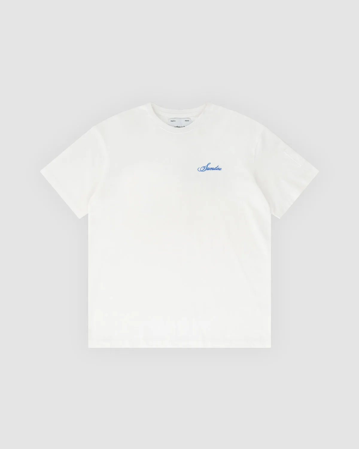 WHITE SUNDAE PATCH T-SHIRT