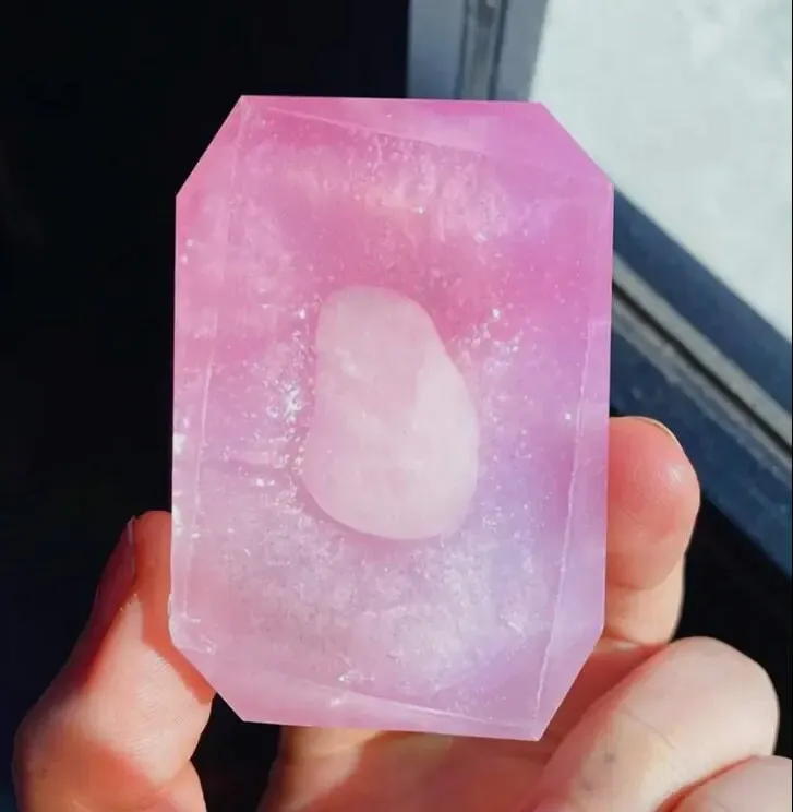 Wild Roses Crystal Infused Bar Soap - Vegan