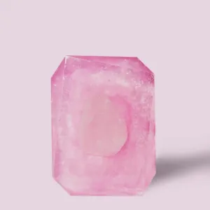 Wild Roses Crystal Infused Bar Soap - Vegan