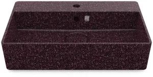 Woodio Cube60 Above-Mount Bathroom Sink for 1-Hole Faucet - 10 Colors