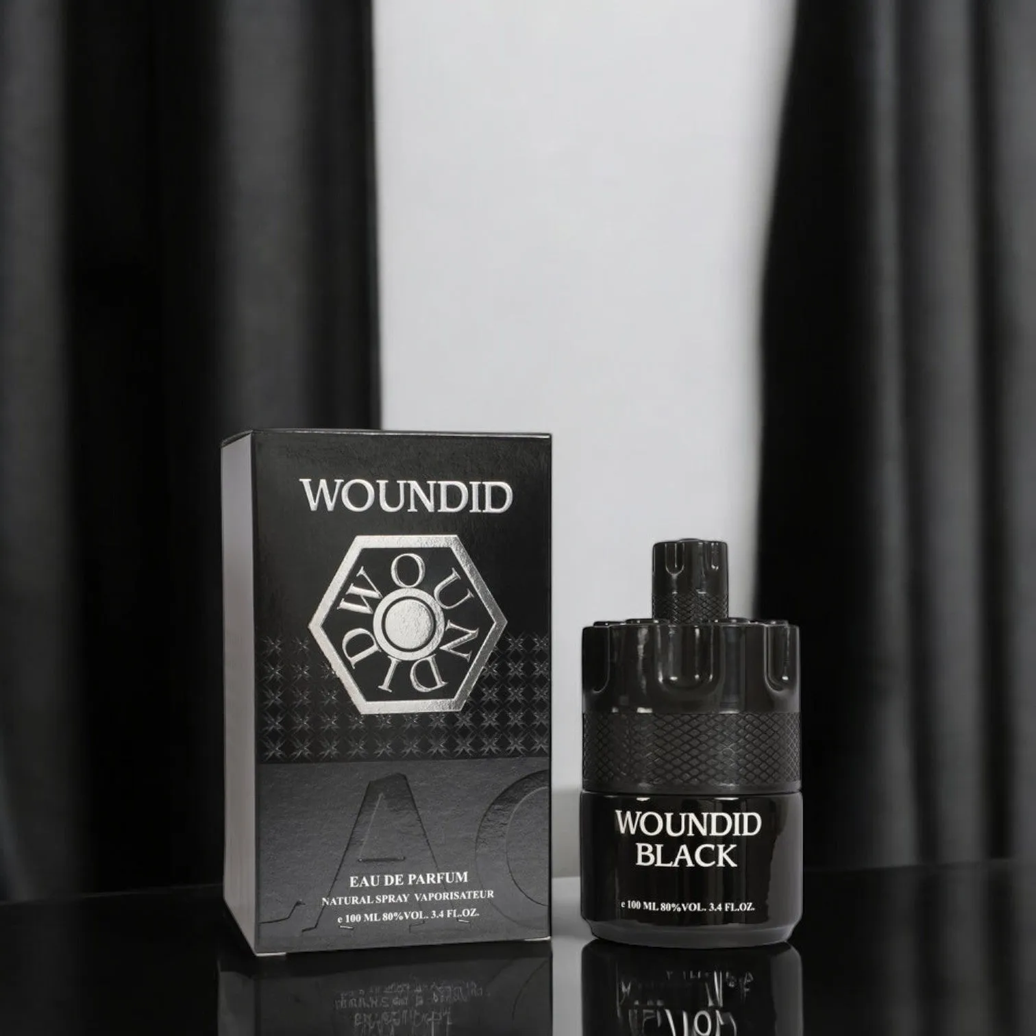 Woundid Black Eau De Parfum EBC2616 - 3.4 fl oz