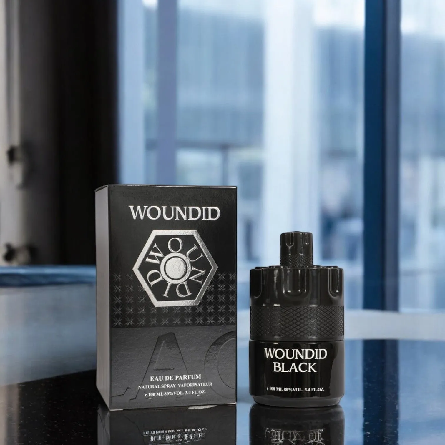 Woundid Black Eau De Parfum EBC2616 - 3.4 fl oz