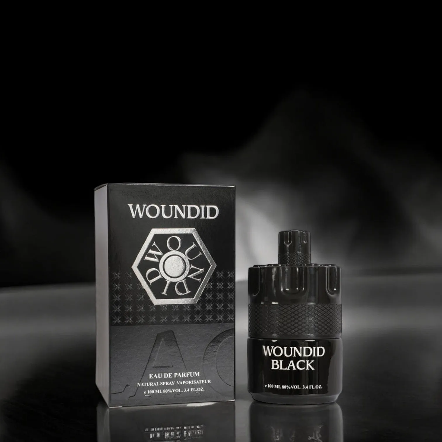 Woundid Black Eau De Parfum EBC2616 - 3.4 fl oz