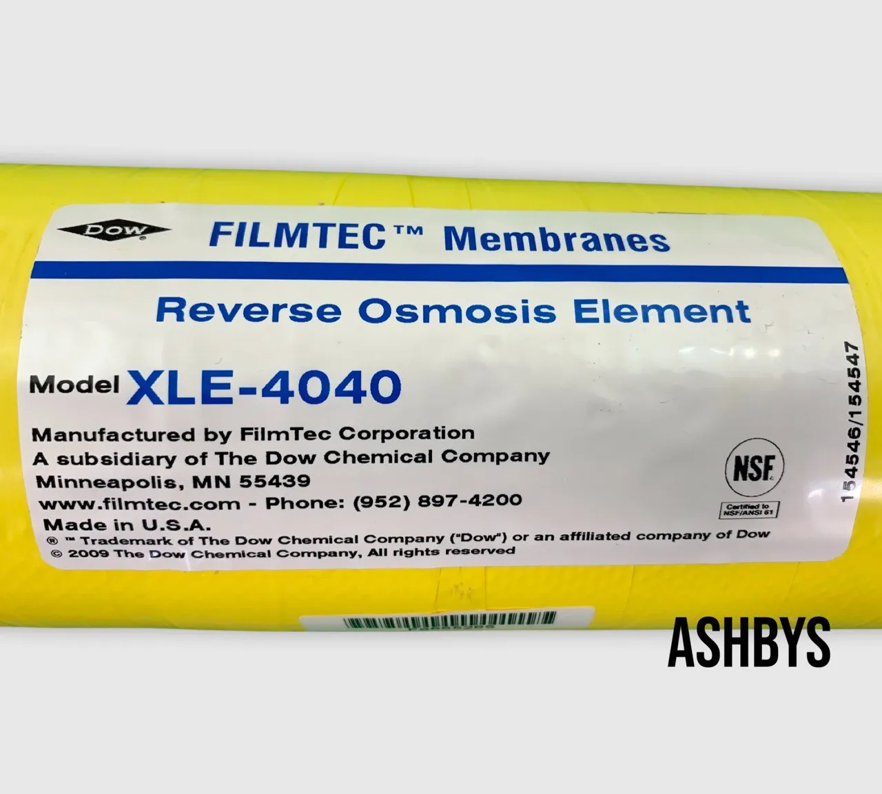 XLE PRO-4040 FilmTec™ Brackish Water Reverse Osmosis 4" Element