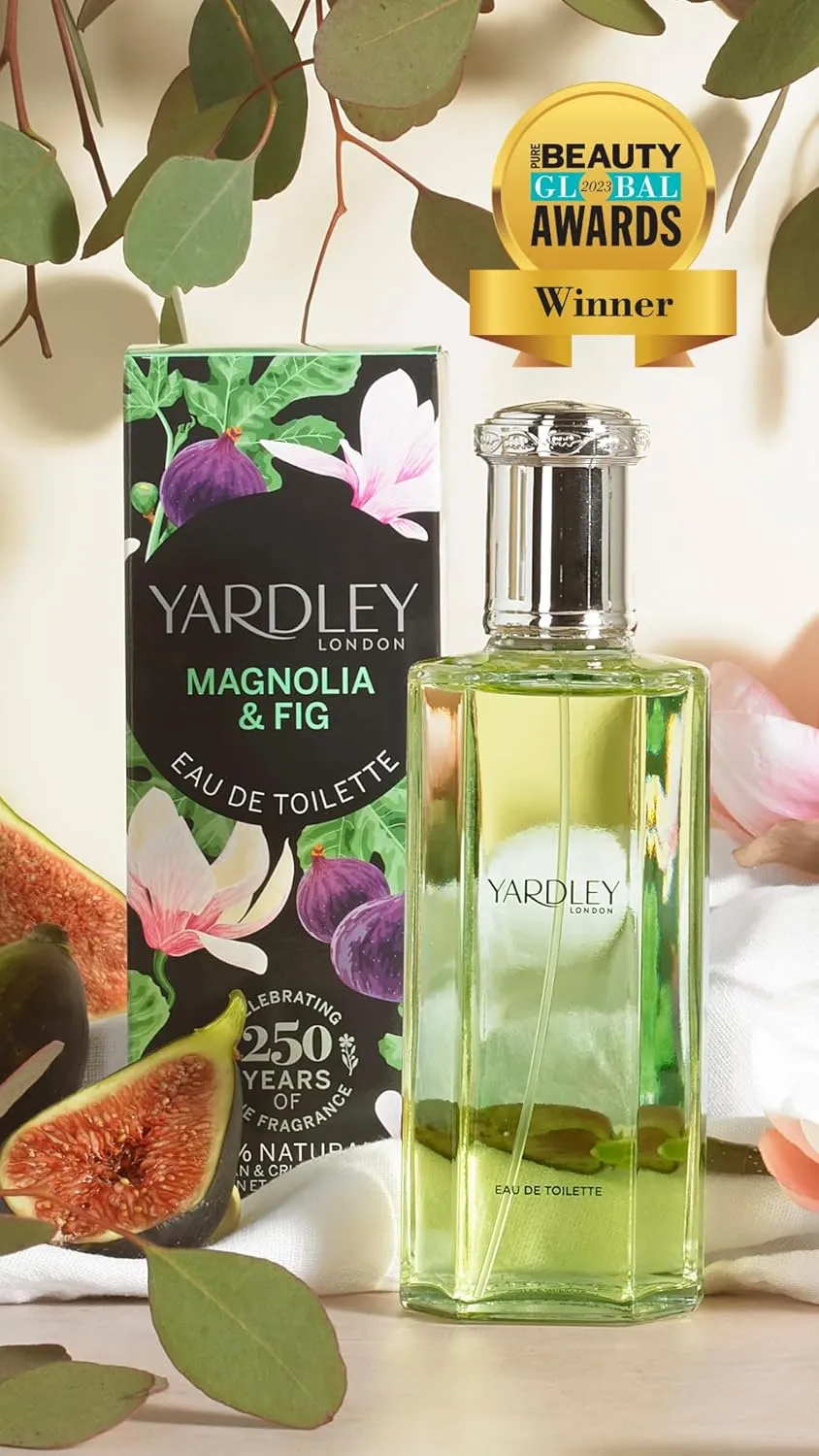 Yardley Magnolia & Fig by Yardley London Eau De Toilette Spray