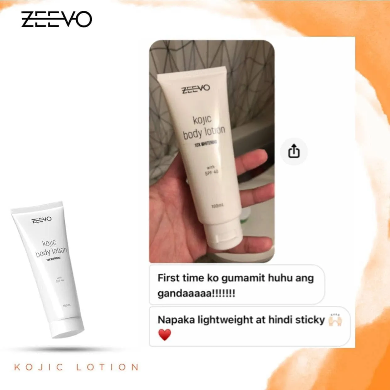 ZEEVO Kojic Lotion 100ml ( 1 pc )